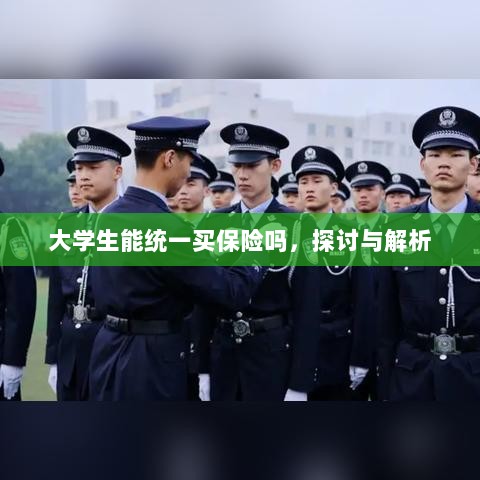 大学生统一保险购买，探讨与解析-图1