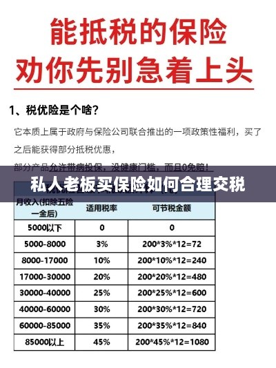 私人老板如何合理购买保险并交税指南-图1 私人老板如何合理购买保险并交税指南-图1