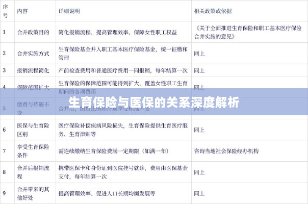 生育保险与医保关系的深度探讨-图1