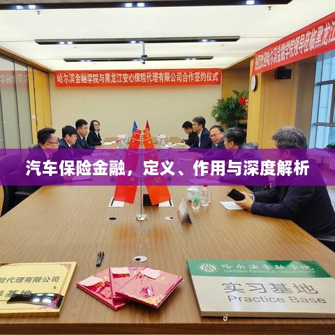 汽车保险金融，定义、功能及深度探讨-图1