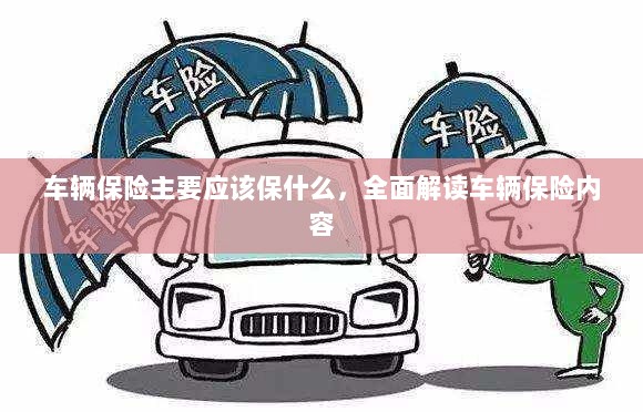 全面解读，车辆保险应保哪些内容？-图1