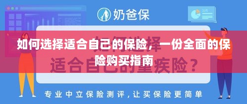 全面保险购买指南，如何挑选适合自己的保险-图1
