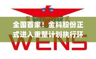 金科股份重整计划执行启动,业内看好其成为大型房企风险化解范例-图1 金科股份重整计划执行启动,业内看好其成为大型房企风险化解范例-图1