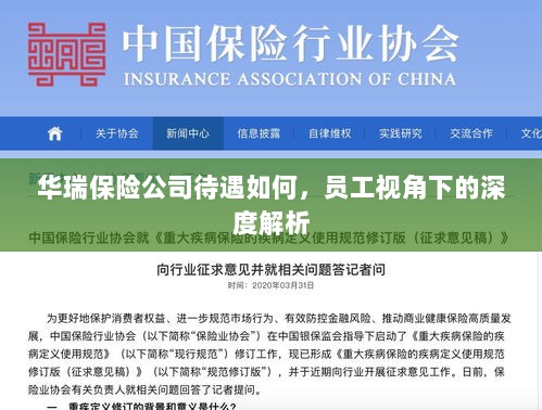 华瑞保险公司员工待遇深度解析,员工视角探讨福利待遇-图1 华瑞保险公司员工待遇深度解析,员工视角探讨福利待遇-图1