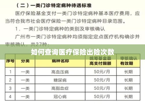 医疗保险出险次数查询攻略-图1 医疗保险出险次数查询攻略-图1