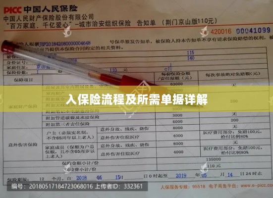 保险投保流程与所需单据全面解析-图1 保险投保流程与所需单据全面解析-图1