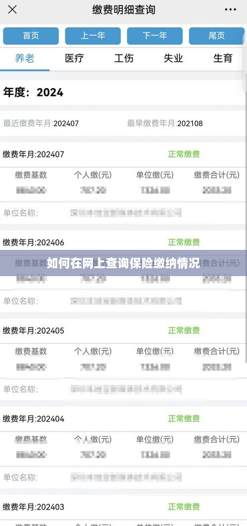 网上查询保险缴纳情况攻略-图1 网上查询保险缴纳情况攻略-图1