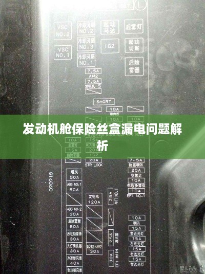 发动机舱保险丝盒漏电问题深度解析-图1 发动机舱保险丝盒漏电问题深度解析-图1