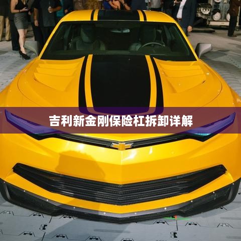 吉利新金刚保险杠拆卸指南-图1