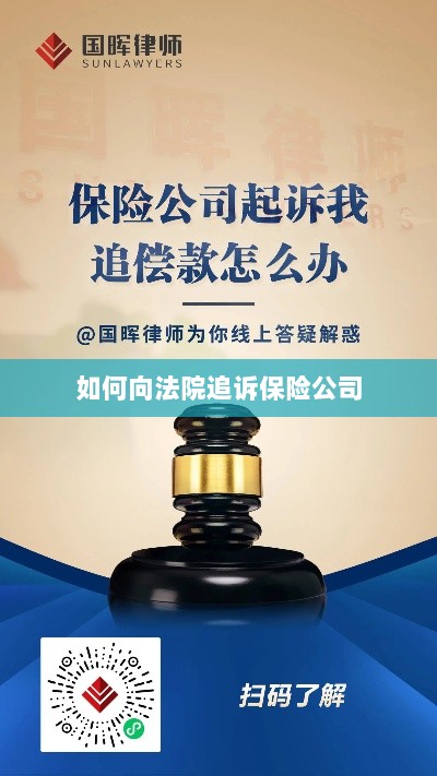 保险公司追诉指南，如何向法院提起诉讼索赔-图1