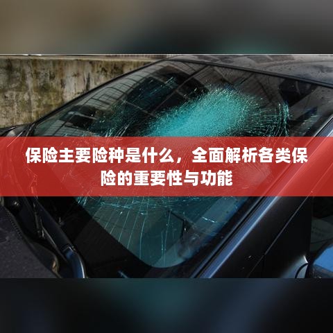 全面解析保险主要险种,各类保险的重要性与功能介绍-图1 全面解析保险主要险种,各类保险的重要性与功能介绍-图1