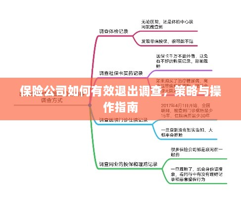 保险公司调查退出策略与操作指南，有效方法与步骤-图1