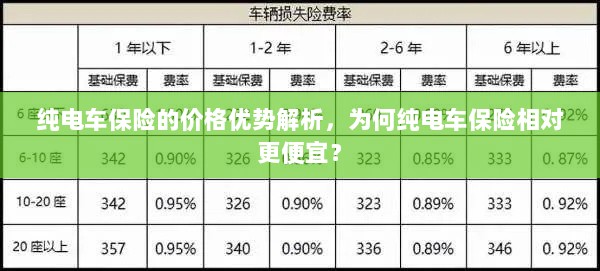 纯电车保险价格优势解析,为何相对传统汽车保险更便宜?-图1 纯电车保险价格优势解析,为何相对传统汽车保险更便宜?-图1