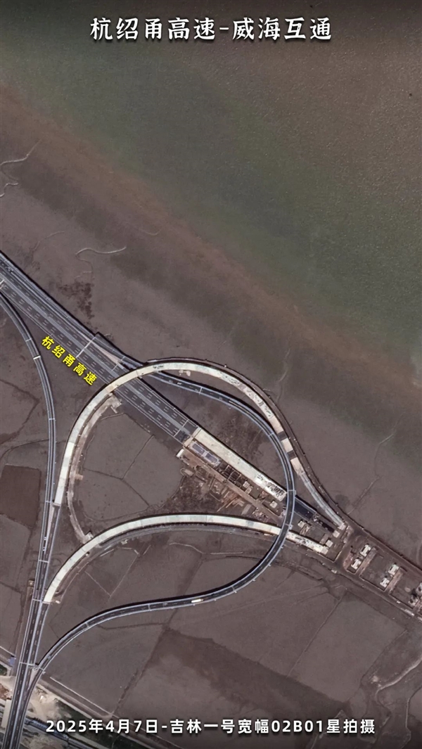 基建狂魔新奇迹,卫星视角下的亚洲最大海上高速枢纽-图5 基建狂魔新奇迹,卫星视角下的亚洲最大海上高速枢纽-图5
