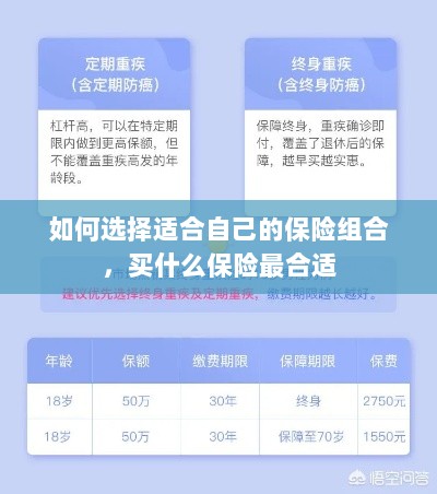 如何选择适合自己的保险组合,最佳保险选择攻略-图1 如何选择适合自己的保险组合,最佳保险选择攻略-图1