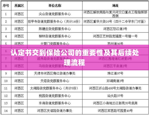 认定书对保险公司的重要性及后续处理流程详解-图1