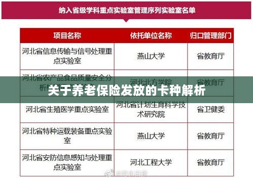 养老保险发放卡种深度解析-图1 养老保险发放卡种深度解析-图1