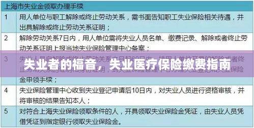 失业者的福音，失业医疗保险缴费详解-图1