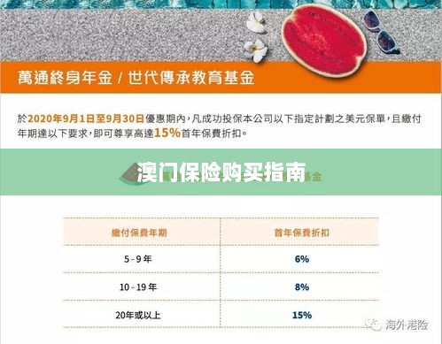 澳门保险购买攻略指南-图1 澳门保险购买攻略指南-图1
