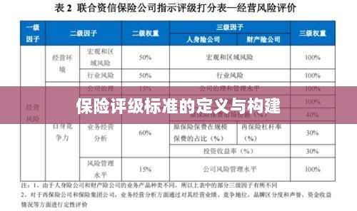 保险评级标准的定义与构建方法探讨-图1 保险评级标准的定义与构建方法探讨-图1