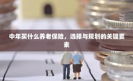 中年养老保险选择与规划的关键要素解析-图1