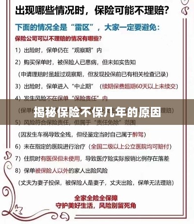揭秘保险不保多年的原因解析-图1 揭秘保险不保多年的原因解析-图1