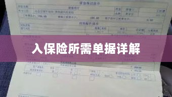 入保险必备单据解析-图1 入保险必备单据解析-图1
