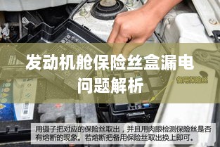 发动机舱保险丝盒漏电问题深度解析-图1 发动机舱保险丝盒漏电问题深度解析-图1