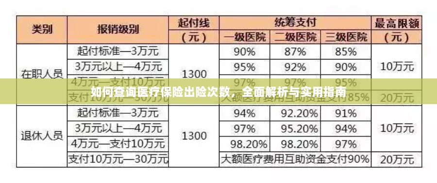 医疗保险出险次数查询指南，全面解析与实用查询方法-图1