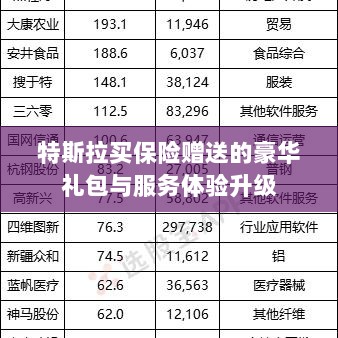 特斯拉保险特惠，豪华礼包与服务体验全面升级-图1