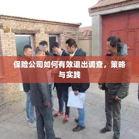 保险公司有效退出调查的策略与实践探讨-图1 保险公司有效退出调查的策略与实践探讨-图1