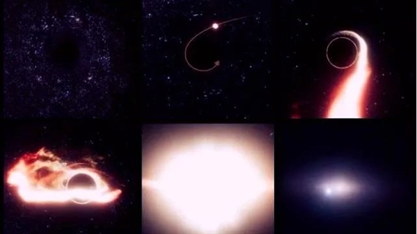 首次观测到超级黑洞吞噬恒星现象-图1 首次观测到超级黑洞吞噬恒星现象-图1