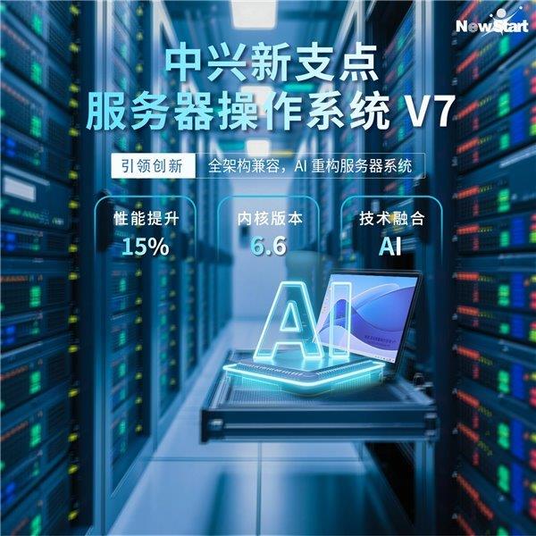 中兴通讯发布新支点操作系统全新版本,性能飙升15%-图1 中兴通讯发布新支点操作系统全新版本,性能飙升15%-图1