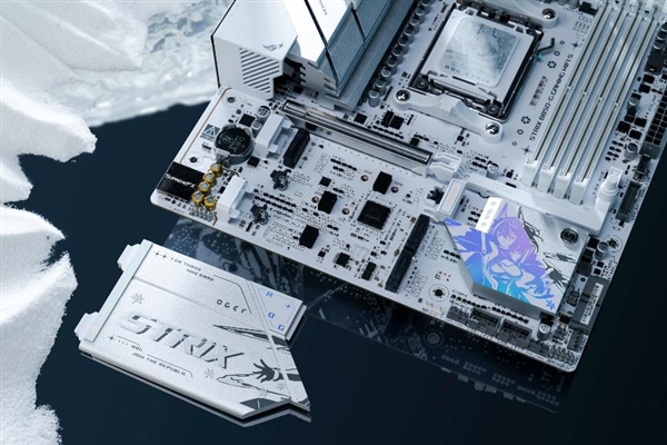 华硕ROG B850小吹雪主板,DDR5-8500超强战力非凡体验-图4 华硕ROG B850小吹雪主板,DDR5-8500超强战力非凡体验-图4