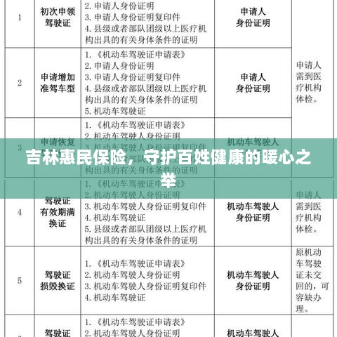 吉林惠民保险,守护百姓健康的暖心工程-图1 吉林惠民保险,守护百姓健康的暖心工程-图1
