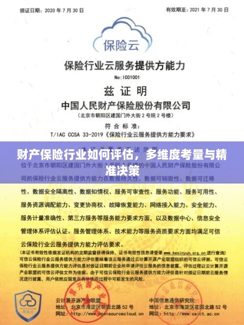 财产保险行业评估与决策,多维度考量与精准策略-图1 财产保险行业评估与决策,多维度考量与精准策略-图1