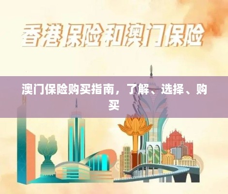 澳门保险购买全攻略，了解、选择与购买指南-图1