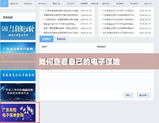 如何查看个人电子保险保单详情-图1 如何查看个人电子保险保单详情-图1