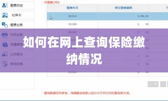网上查询保险缴纳情况攻略-图1