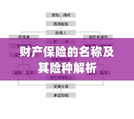 财产保险名称及险种深度解析-图1 财产保险名称及险种深度解析-图1
