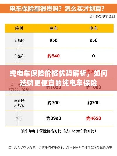 纯电车保险价格优势解析,如何选购更经济的纯电车保险方案-图1 纯电车保险价格优势解析,如何选购更经济的纯电车保险方案-图1