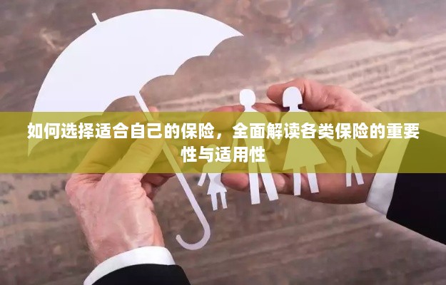 全面解读保险种类,如何选择适合自己的保险及其重要性与适用性-图1 全面解读保险种类,如何选择适合自己的保险及其重要性与适用性-图1