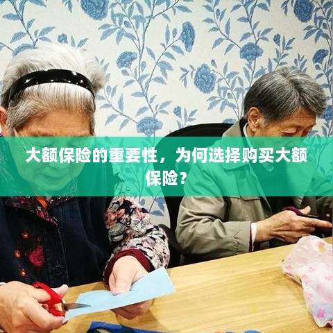 大额保险的重要性,为何选择购买?-图1 大额保险的重要性,为何选择购买?-图1