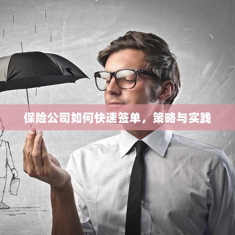 保险公司快速签单策略与实践指南-图1