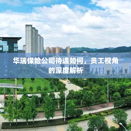 华瑞保险公司员工待遇深度解析,员工视角探讨揭秘公司福利待遇内幕-图1 华瑞保险公司员工待遇深度解析,员工视角探讨揭秘公司福利待遇内幕-图1