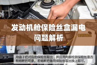 发动机舱保险丝盒漏电问题深度解析-图1 发动机舱保险丝盒漏电问题深度解析-图1