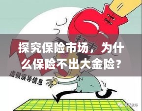 探究保险市场,为何缺乏大额保险金险种?-图1 探究保险市场,为何缺乏大额保险金险种?-图1