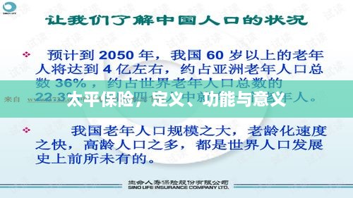 太平保险，定义、功能及其重要意义-图1