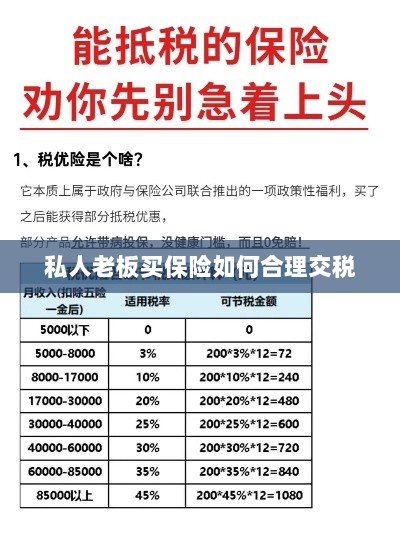 私人老板如何合理购买保险并交税指南-图1 私人老板如何合理购买保险并交税指南-图1