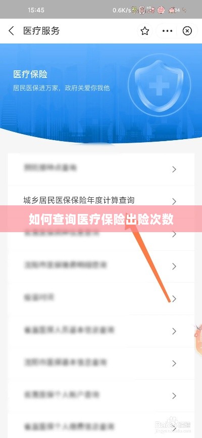 医疗保险出险次数查询攻略-图1 医疗保险出险次数查询攻略-图1